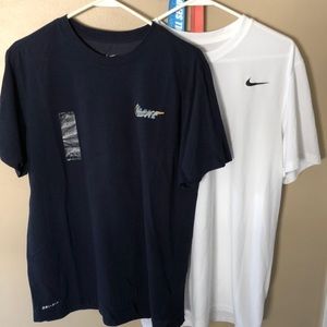 2 Nike tee